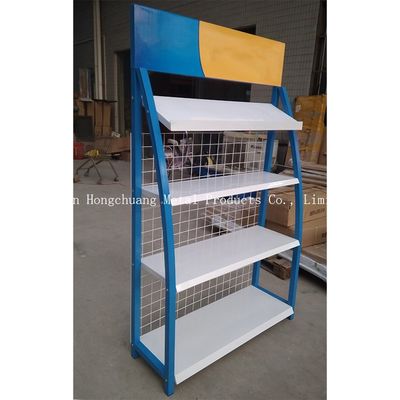 파란색으로 현대화 스타일 H850mm 자동차 액세서리 디스플레이 랙