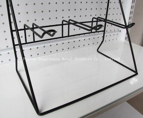 검은 H500mm W310mm 배터리 디스플레이 걸이, 차고 벽 공구틀 페그보드