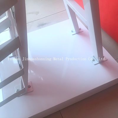 2050mm 고도 320*480 mm 견본 진열대, 백색을 가진 유리제 진열대