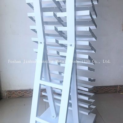 2050mm 고도 320*480 mm 견본 진열대, 백색을 가진 유리제 진열대
