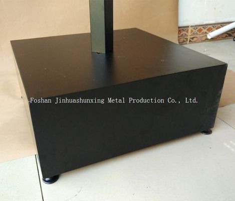 L700mm W700mm Car Accessories Display Rack , Helmet Display Stands With Hook