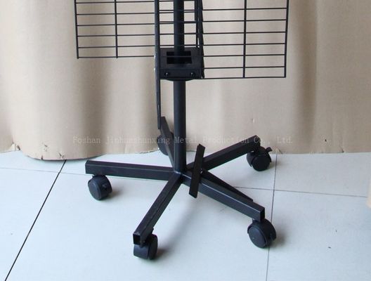 4면 W500mm H1800mm 자전 진열대, 걸이를 가진 휴대전화 부속품 진열대