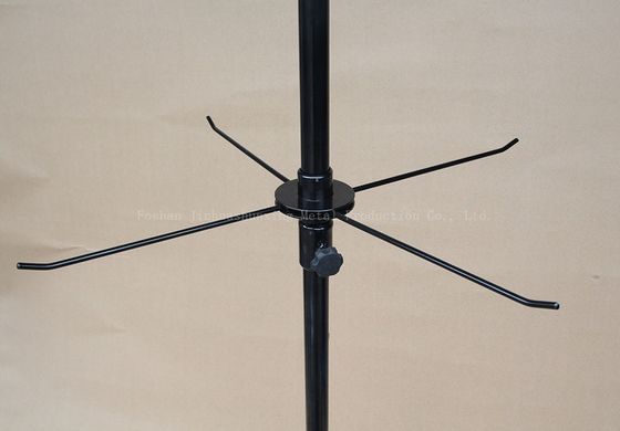 3 Tiers 550mm Width 1780mm Height Rotating Display Rack For Phone Case