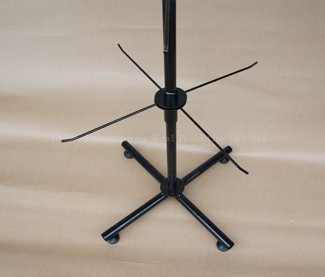 3 Tiers 550mm Width 1780mm Height Rotating Display Rack For Phone Case