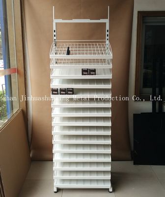 15 Layer W475mm H2035mm Cosmetic Display Rack For Nail Polish