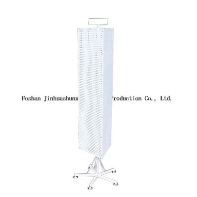 42mm 폭 165mm 높이 보석 Pegboard 전시, 소책자 홀더를 자전하는 3개의 측, 슈퍼마켓 진열대