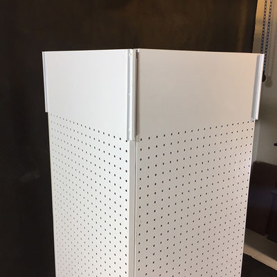 H1440mm W540mm 페그보드 디스플레이 걸이, 주방용 조리대 페그보드 방적기계 랙 4는 편들었습니다