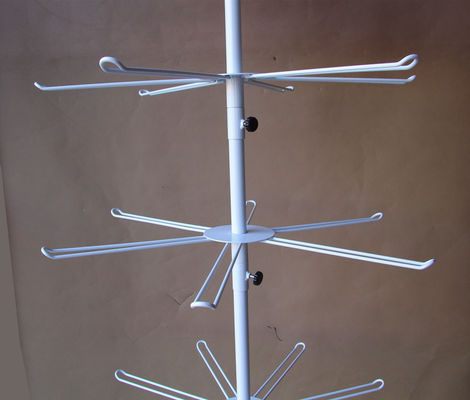 TUV Multifunctional Height 1500mm Rotating Display Stand For Jewelry